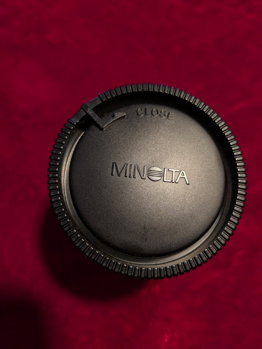 Minolta VBlack Camera Body Cap - Replacement Wearable Accessory 35-80mm